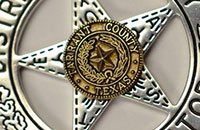 Criminal District Attorney badge