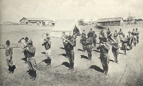 First Texas Cavalry Band, Camp Bowie, circa 1917-18