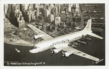 American Airlines Douglas DC-6 airplane