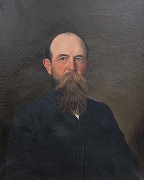 Possible portrait of James Franklin Ellis without frame