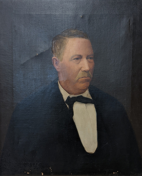 Portrait of Ephraim Merrell Daggett without frame