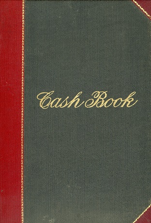 Cash book of an unidentified hotel, 1920