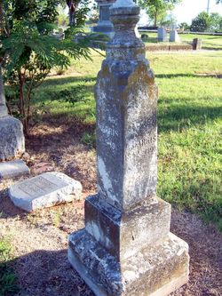 Col. Abe Harris Marker in Pioneer Rest Cemetry