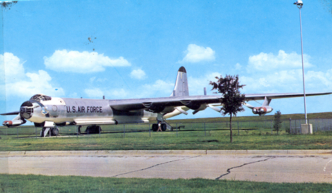 B-36 Peacemaker at Carswell AFB Fort Worth