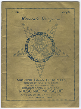 Masonic Grand Chapter of the Eastern Star, 1940