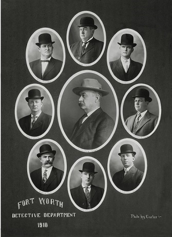 Fort Worth Detective Department, 1910