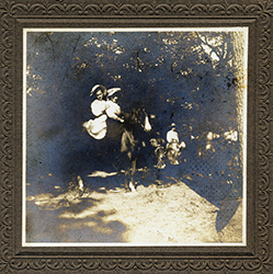 Girls on Horse, unknown donor