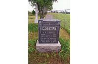 A.R.L. Mosaly and Julina M. Mosaly, Allen Family Cemetery