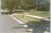 1325 Virginia Place, hitching post, October 1995 (000-037-180)