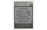 Handley Baptist Church 2.1, 1982, Rodney Lindsey (088-007-021)