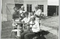 White Settlement Historical Society executive committee, 1990 (093-007-126)