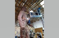 Ripley Arnold statue, Archie's Workshop, 2012 (018-033-341)