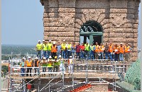 Tarrant County Courthouse clock tower renovation (018-033-341)