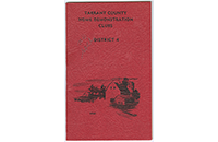 Tarrant County Home Demonstration Clubs District 4 Booklet, 1950, Front (021-003-697)
