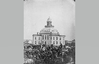 Tarrant County Courthouse, circa 1876 (018-055-527)