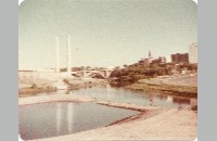 Main Street bridge, power plant, Trinity River and Courthouse (010-040-315)