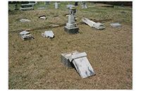 Mansfield Cemetery, Wallace Marker (FIC-013-998)