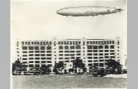 Montgomery Ward and dirigible, 1928 (005-072-029)