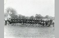 African American School Football Team (014-044-576)