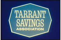 Tarrant Savings Association, WBAP TV Channel 5 Advertising Slide, circa 1960s (021-009-656)