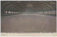 The World's Largest Roller Skating Rink Postcard, Dallas, Front, 1907 (019-024-656)