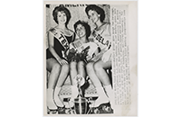 Skating Queen, Associated Press Photo, Fort Worth, Front (019-024-656)