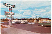 Jolly Time Roller Rink Postcard, Fort Worth, Front (019-024-656)