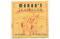 Moran's Skateland Sticker, Fort Worth (019-024-656)