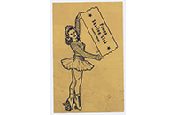 Pampa Skating Club, Printed Sheet Sticker (019-024-656)
