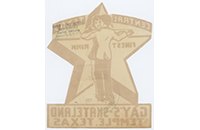 Gay's Skateland Temple Sticker, Back (019-024-656)