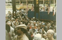 Ceremonies after restoration of 1895 Courthouse, 1983 (098-007-224)