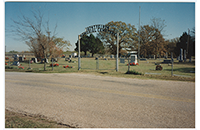 Entry Gate to Tye Cemetery (FIC-011-998)