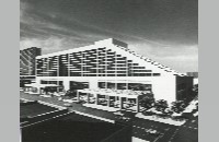 Tandy Center, Americana Hotel conceptual drawing, 1980 (005-044-244)