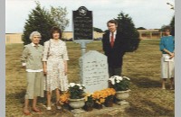 Earle C. Driskell marker dedication, 1987 (003-028-287)