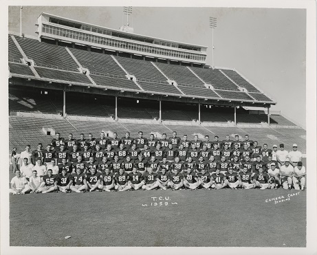 Texas Christian University Football Team, 1959