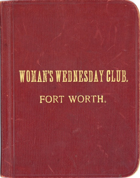 Red Womans Wednesday Club Booklet Cover