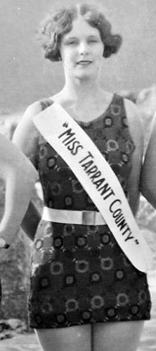 Miss Tarrant County 1926 Gladys Bulloch