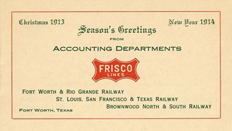 Frisco Lines booklet
