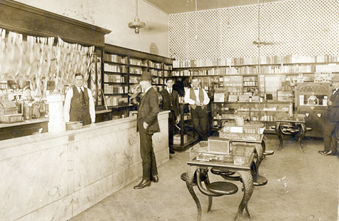 Fort Worth Stockyards Drug Store.