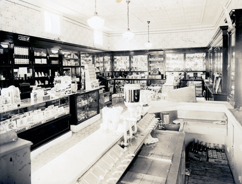 Boyer's Drug Store Interior