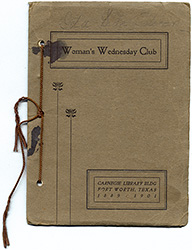 WWC 1901 Yearbook Cover