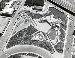 Fort Worth Water Garden under Construction 1973