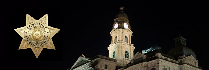 TC Courthouse at night and Constable Seal
