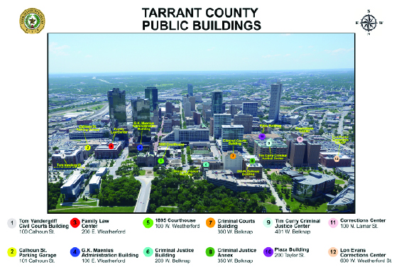 Icon-Aerial Map of County Buildings