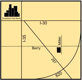 Map of Charles F. Griffin Subcourthouse