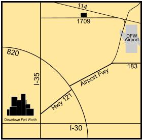 Southlake Subcourthouse map