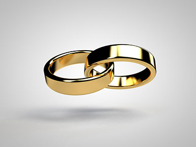 Image of two wedding bands