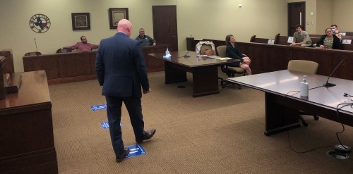 JUDGE GREGORY SPEAKING TO TCC MOCK CLASS