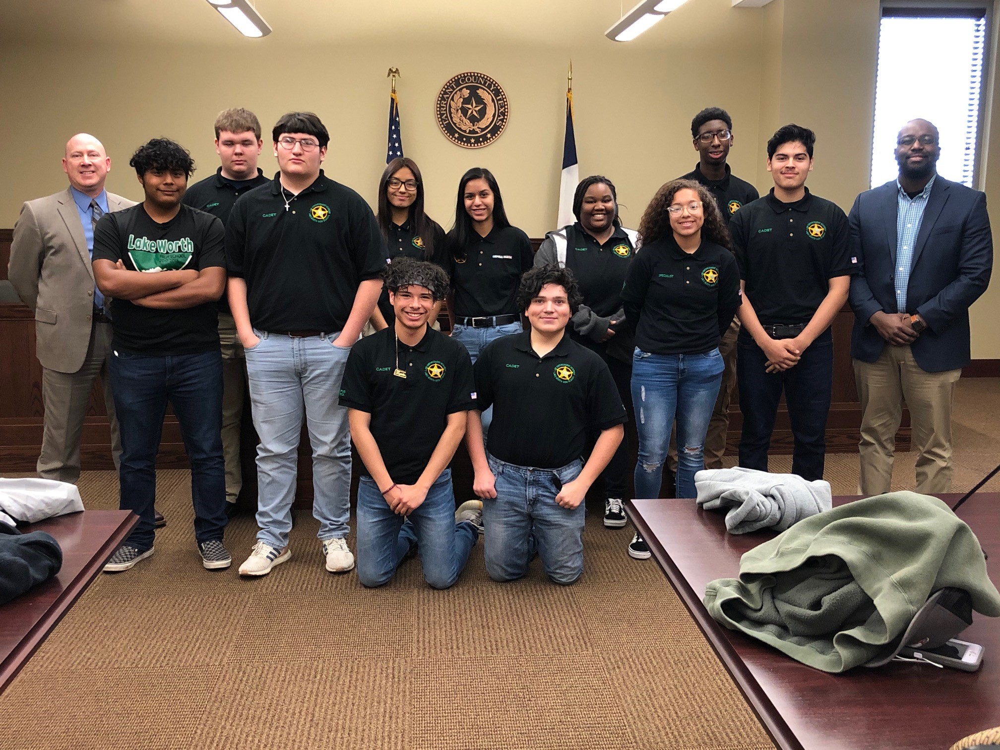 Lake Worth High School, Law Enforcement Academy group photo