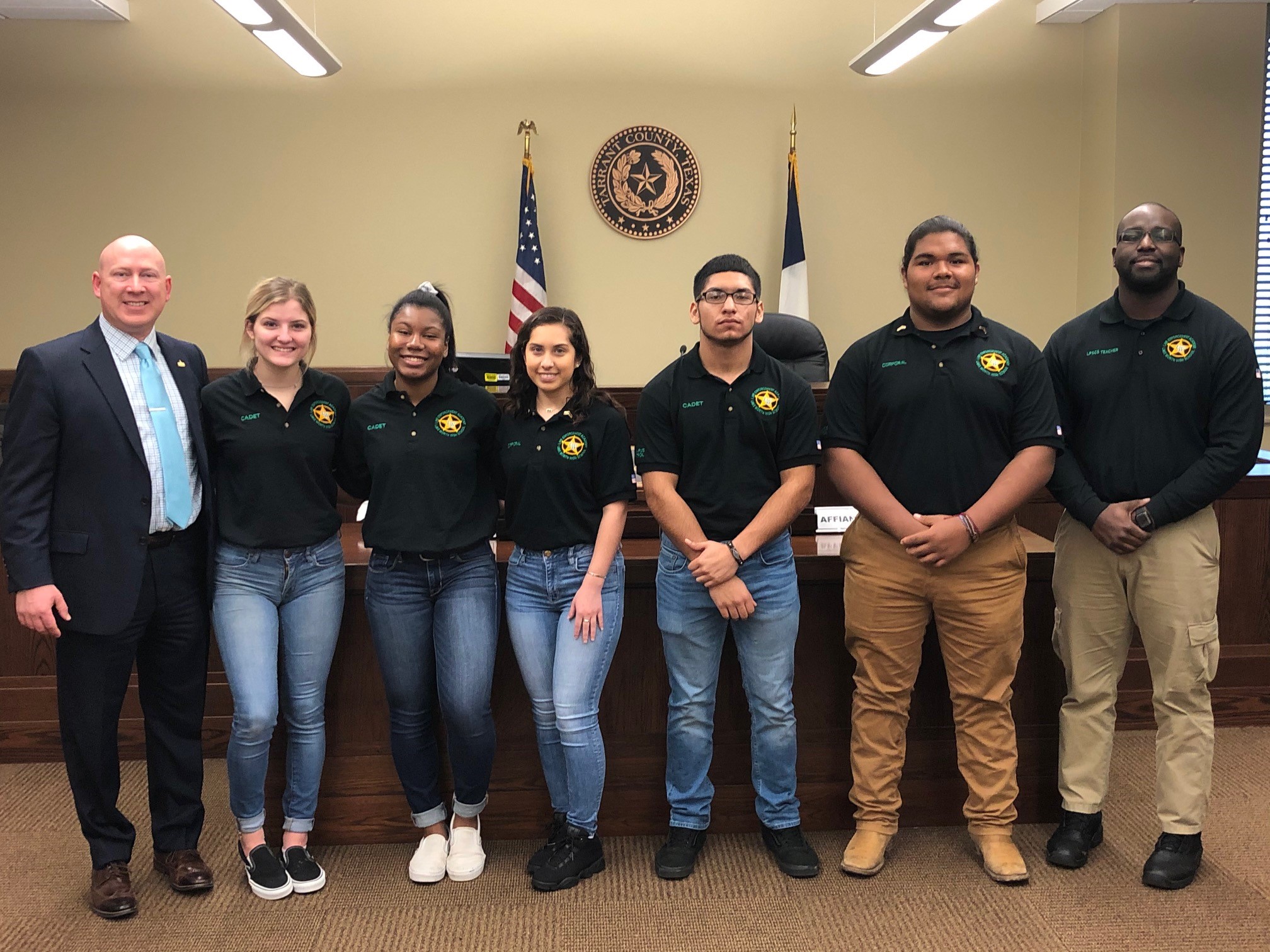 Lake Worth High School, Law Enforcement Academy group photo